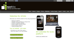Desktop Screenshot of impactfolios.com
